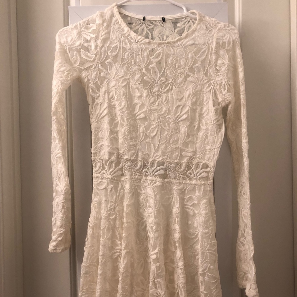 Forever 21 White Lace Dress